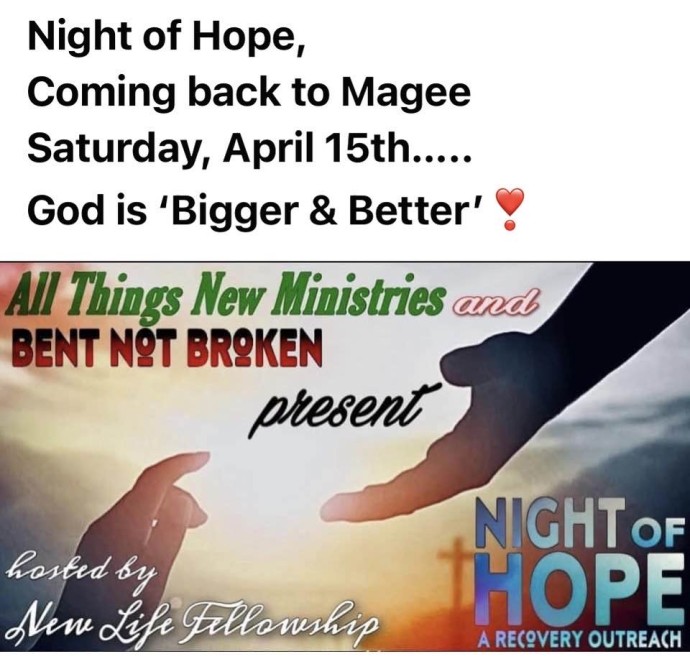 Night of Hope at New Life of Magee